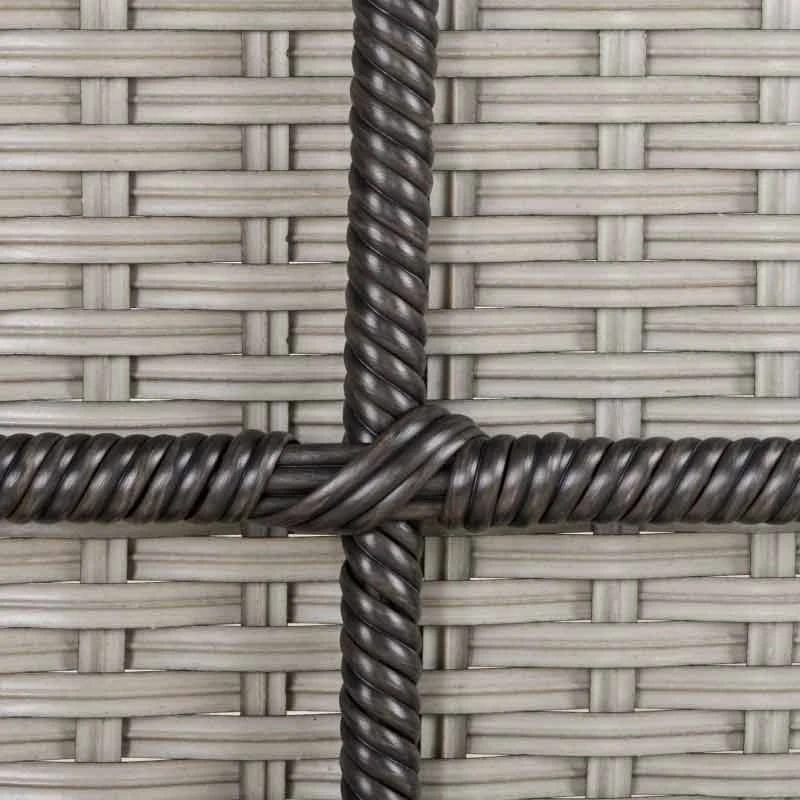 Outsunny Rattan Garden Rocking Chair With Cushion - Grey - 841-146 - Image 7