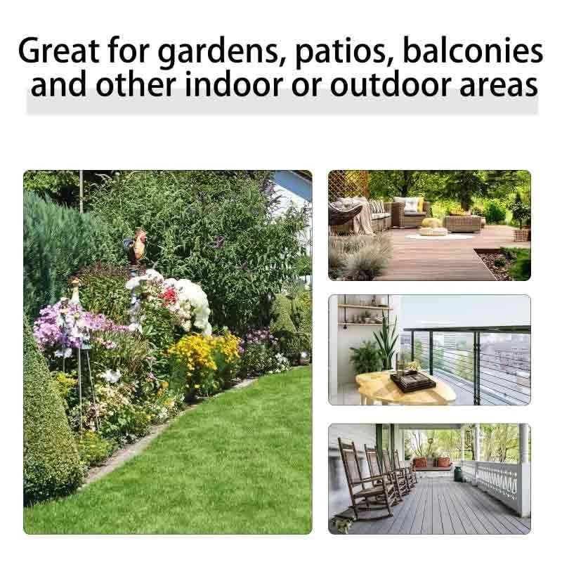 Outsunny 3 Piece Outdoor Rocking Bistro Set - Beige - 84B-202CW - Image 6