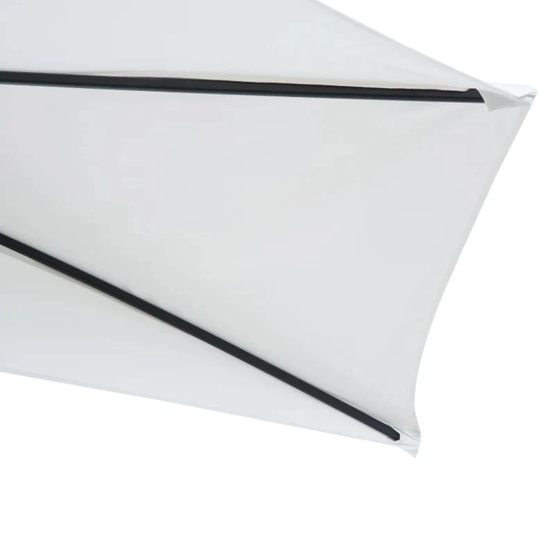 Outsunny 3m Balcony Half Parasol - White - 84D-008CW - Image 7