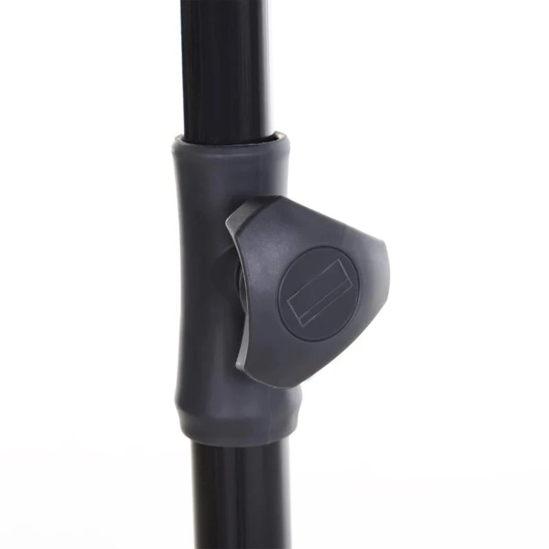 Outsunny Aluminium Umbrella Parasol - Brown - 84D-016CF - Image 3