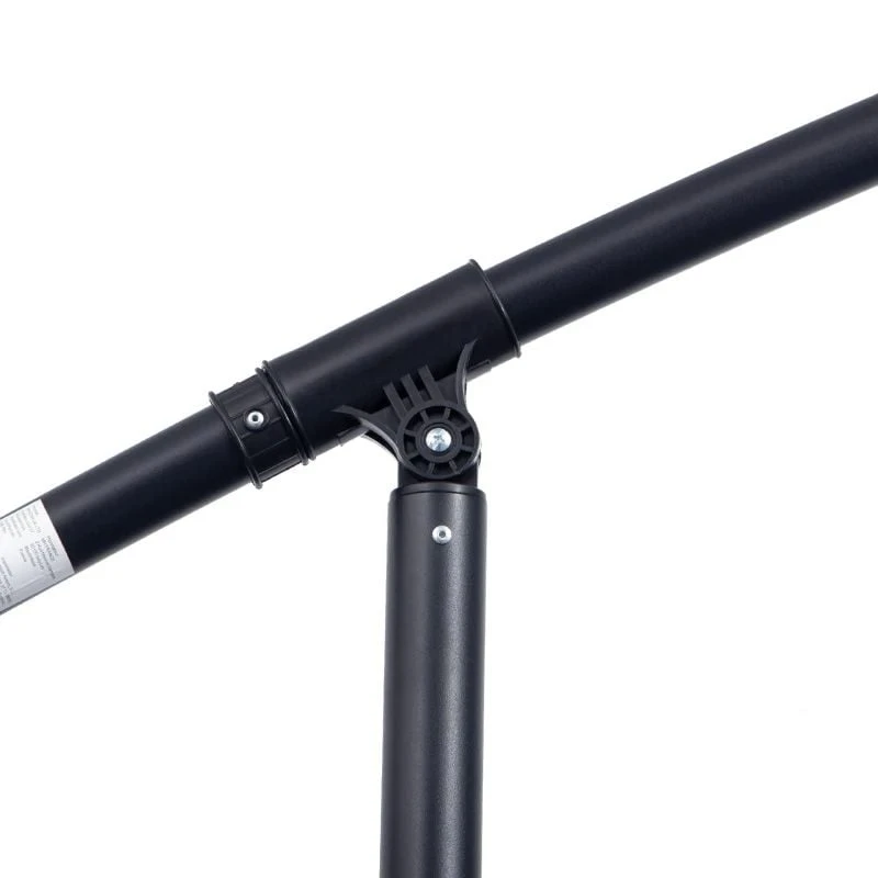 Outsunny 3m Cantilever Umbrella 18 Ribs & Vents Adjustable Angle - Green - 84D-118GN - Image 2