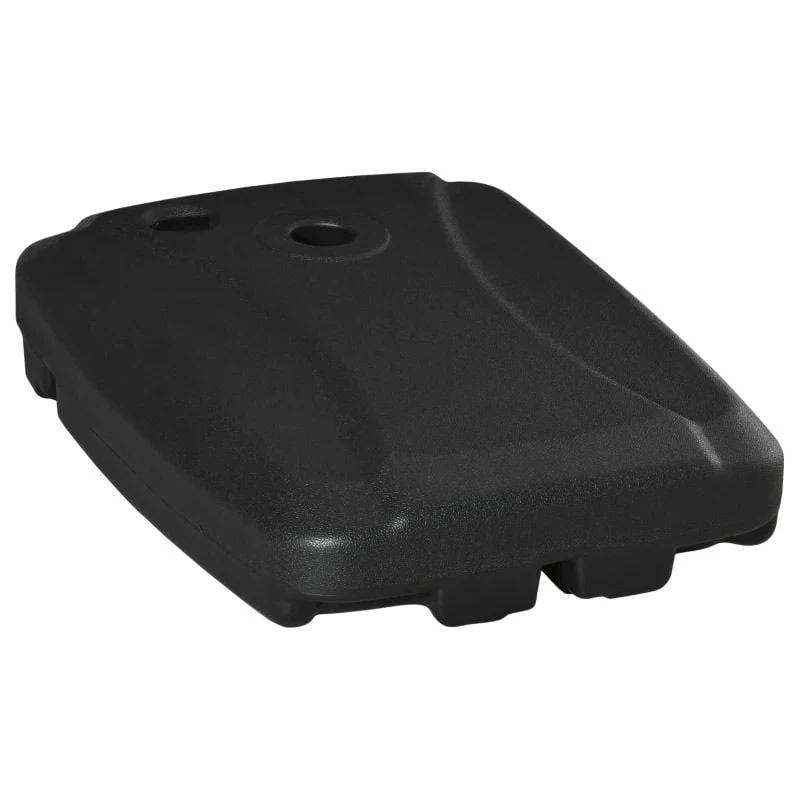 Outsunny 7kg Square Parasol Base For Cantilever Banana Parasol With Wheels - Black - 84D-148 - Image 2