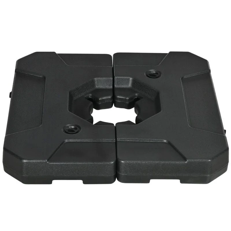 Outsunny Umbrella Weights For Cantilever Parasols Set Of 2 - Black - 84D-199V00BK - Image 2