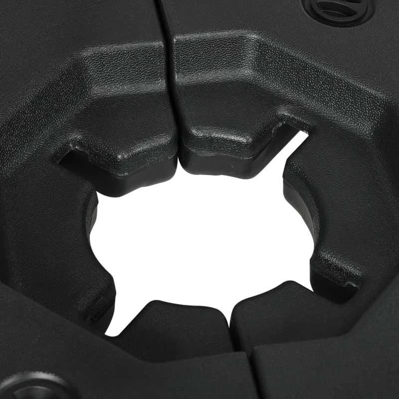 Outsunny Umbrella Weights For Cantilever Parasols Set Of 2 - Black - 84D-199V00BK - Image 4