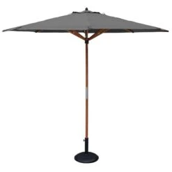Rowlinson Willington Grey Parasol With 15kg Base - P27GREYWBR
