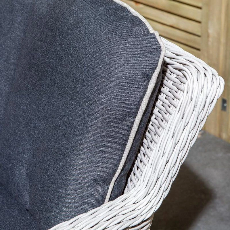 Rowlinson Prestbury 4 Piece Compact Corner Diner Set - Putty Grey - PRECODI - Image 8