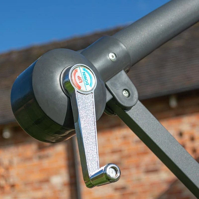 Rowlinson Prestbury Rectangular Overhang Parasol - PRERECOHPA - Image 6