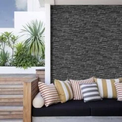 Brett Tempest Porcelain Walling 10mm Tiles Pack Of 26 - Volcanic Ash - PWTVA
