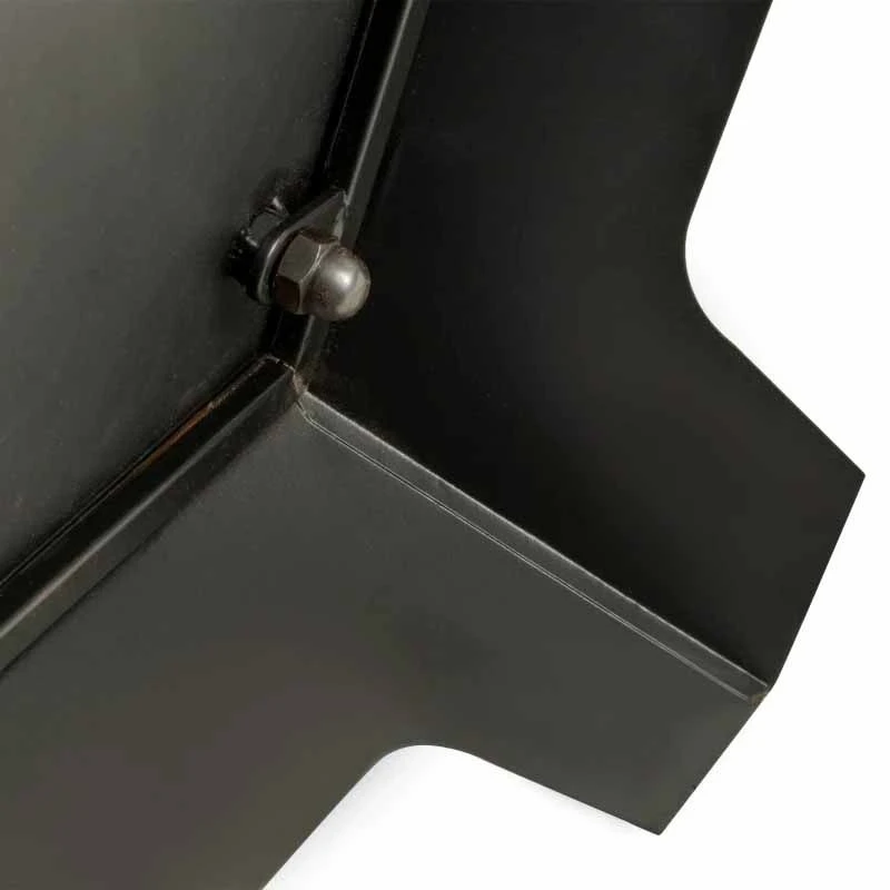 Outsunny Snowflake Pattern Outdoor Fire Pit - Bronze - 842-256 - Image 9