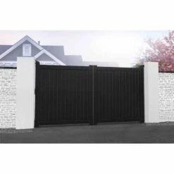 Readymade Gates RMG001DG Double Swing Gate 3000x1800mm - Black - RMG001DG-03