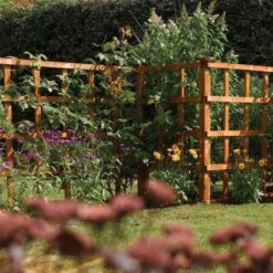 Rowlinson 6x5 Heavy Duty Trellis - Dip Treated - Pack Of 3 - TRHD6X5