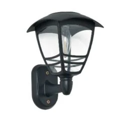Forum Lighting Cadeby Solar Garden Lantern 15 Lumens - Black - ZN-42031